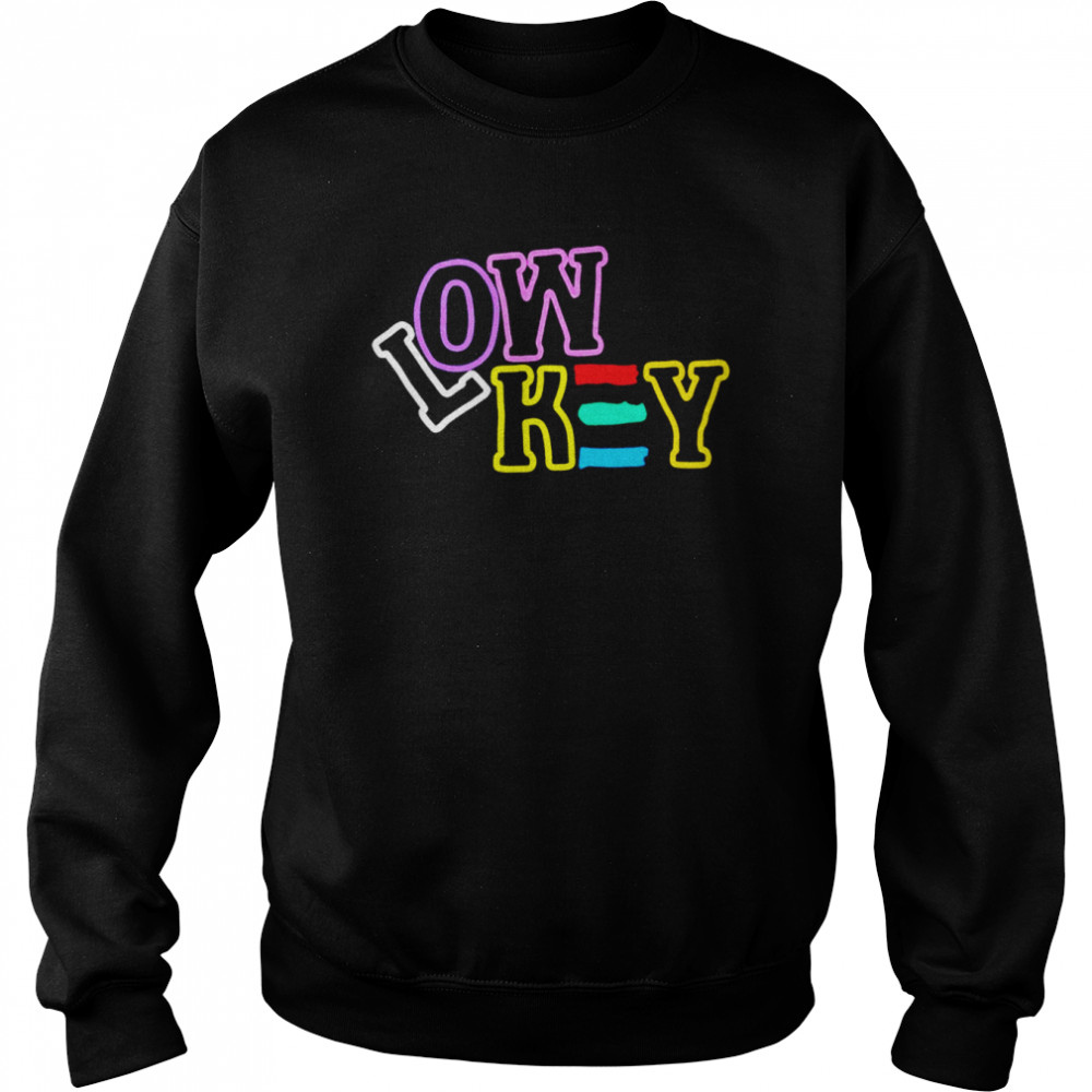 Lowkey color logo T- Unisex Sweatshirt