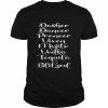 Lustige Rentiernamen mit Alkoholgetränken, Humor für Erwachsene Shirt Classic Men's T-shirt