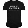 MADE IN AMERICA WITH SLOVENIAN PARTS Slovenia USA Shirt Classic Men's T-shirt