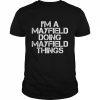 MAYFIELD Surname Family Tree Birthday Reunion Langarm Shirt Classic Men's T-shirt