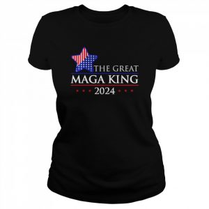 Maga king Trump 2024 proud ultra maga  Classic Women's T-shirt