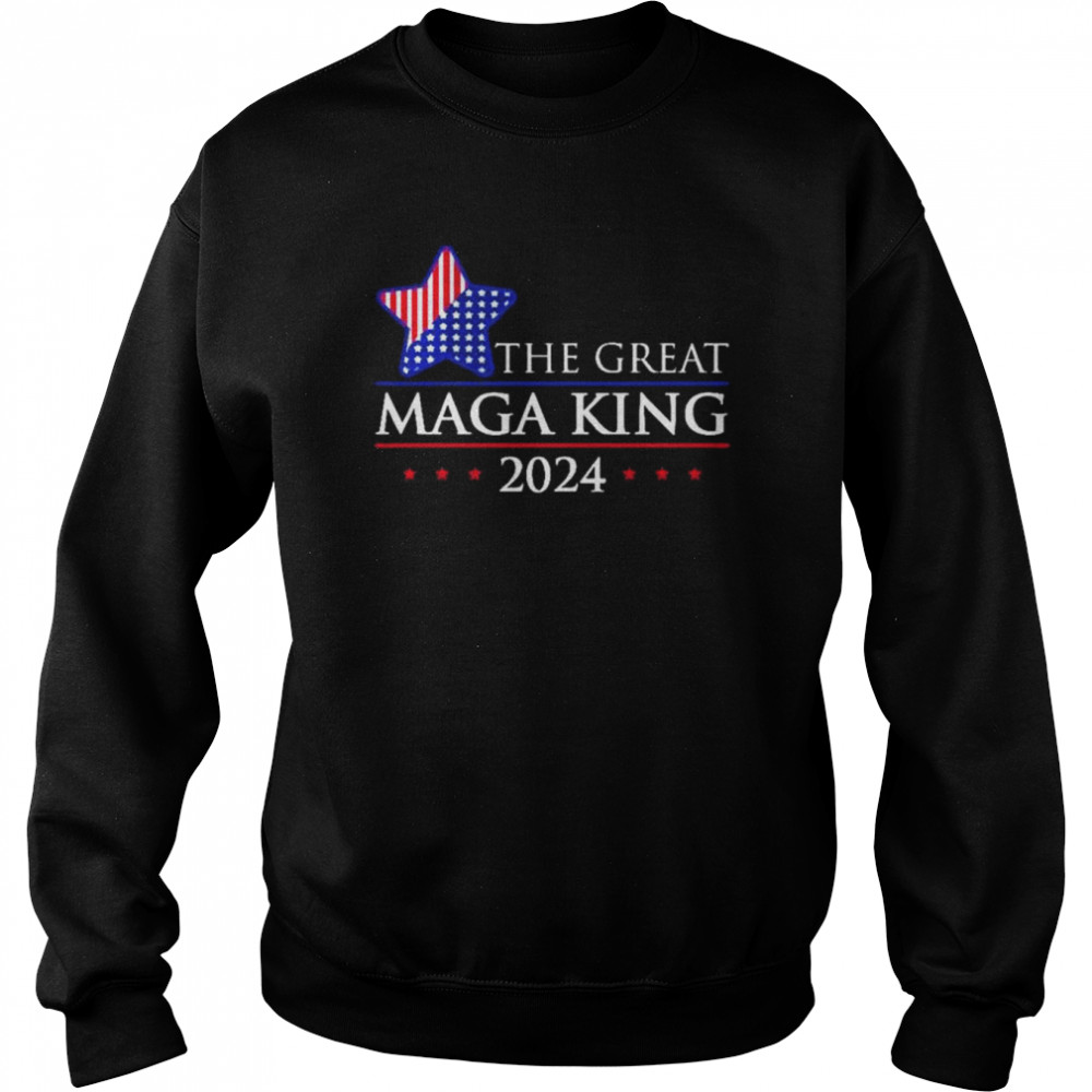 Maga king Trump 2024 proud ultra maga  Unisex Sweatshirt