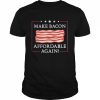 Make bacon affordable again inflation anti joe biden  Classic Men's T-shirt