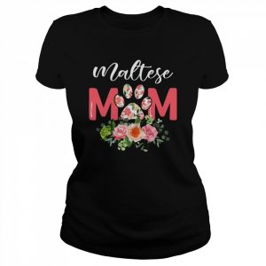 Maltese Mom Dogs For Mother’s Day Shirt Classic Women's T-shirt