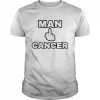 Man Freak Cancer middle finger T- Classic Men's T-shirt