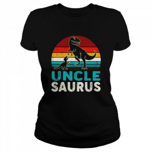 Matching Family Unclesaurus TRex Dinosaur For Dad Grandpa Shirt Classic Women's T-shirt