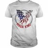 Mega king eagle usa flag proud ultra maga Trump 2024  Classic Men's T-shirt