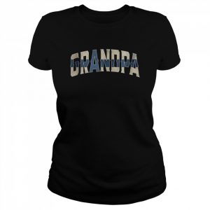 Mens Grandpa Finland Vintage Heritage DNA Flag Shirt Classic Women's T-shirt