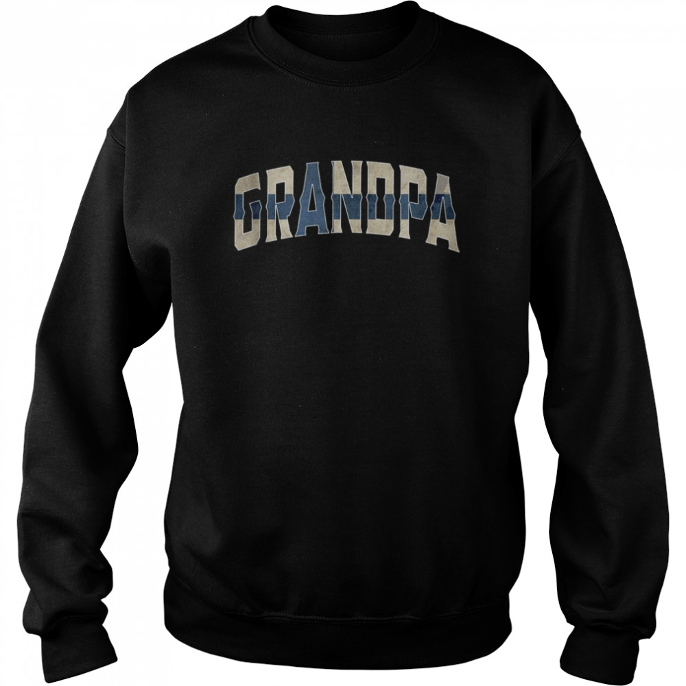 Mens Grandpa Finland Vintage Heritage DNA Flag Shirt Unisex Sweatshirt