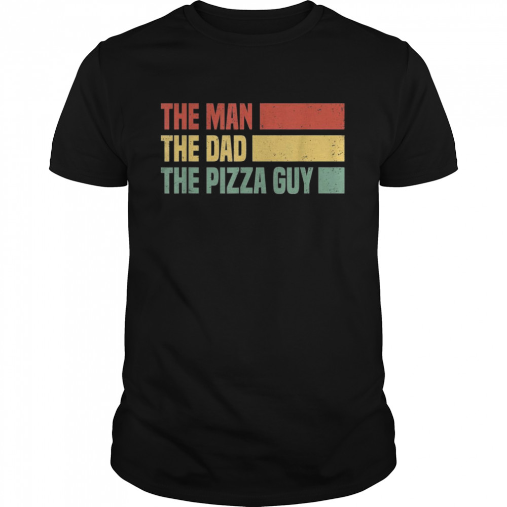 Mens Pizza delivery guy Design for pizzasShirt Shirt