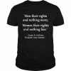 Men’s Rights and’s Rights Quote by Anthony & Stanton Tank ShirtTop Shirt Classic Men's T-shirt