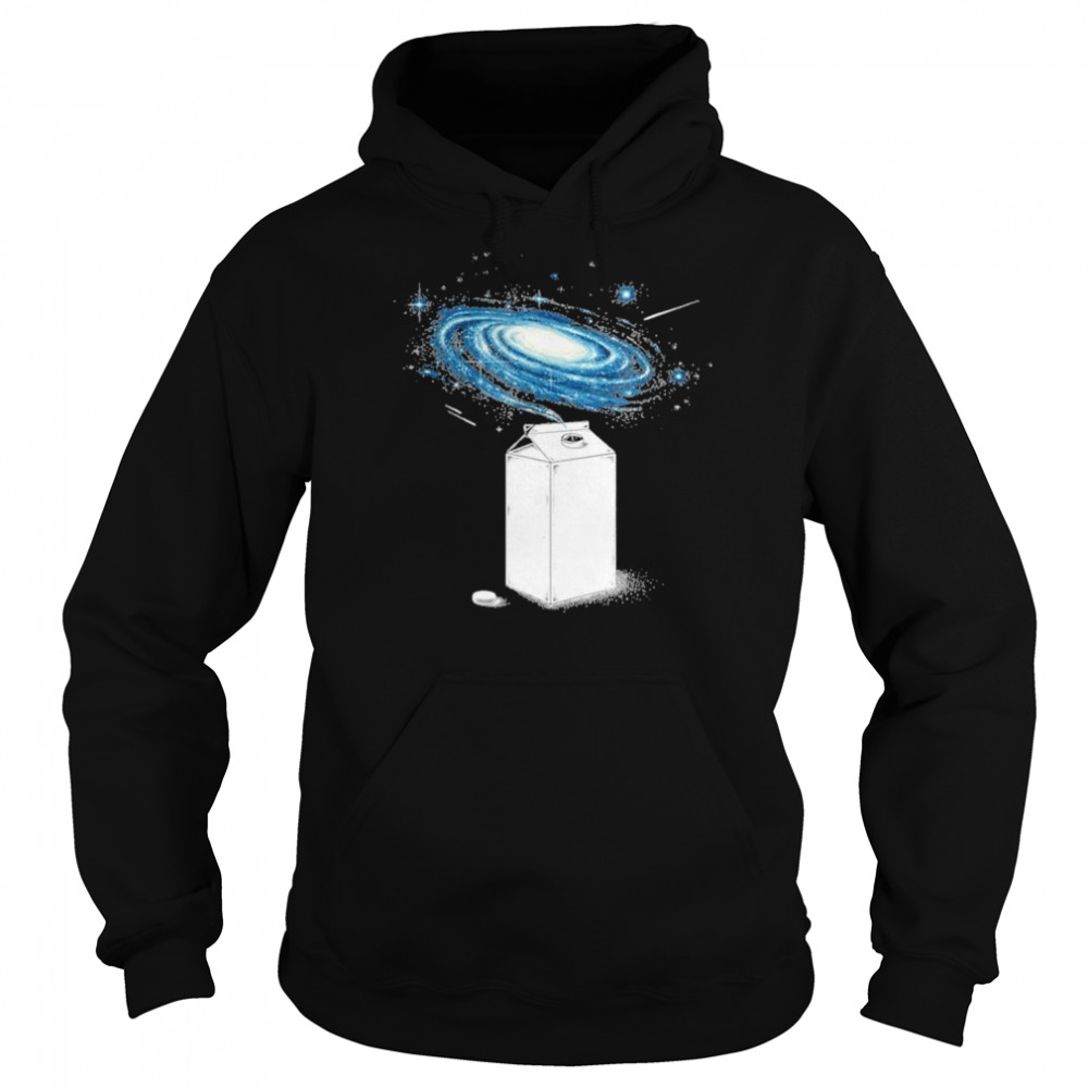 Milk Galaxy Shirt Unisex Hoodie