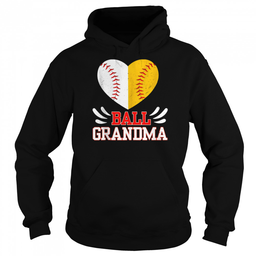 Mom Funny Baseball Ball Grandma Softball Tank ShirtTop Shirt Unisex Hoodie