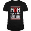 Mom Life is the Best Heart Unique T-Shirt Classic Men's T-shirt