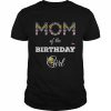 Mom of the Birthday Girl Family Pansy Sunflower Floral Mommy Shirt Classic Men's T-shirt