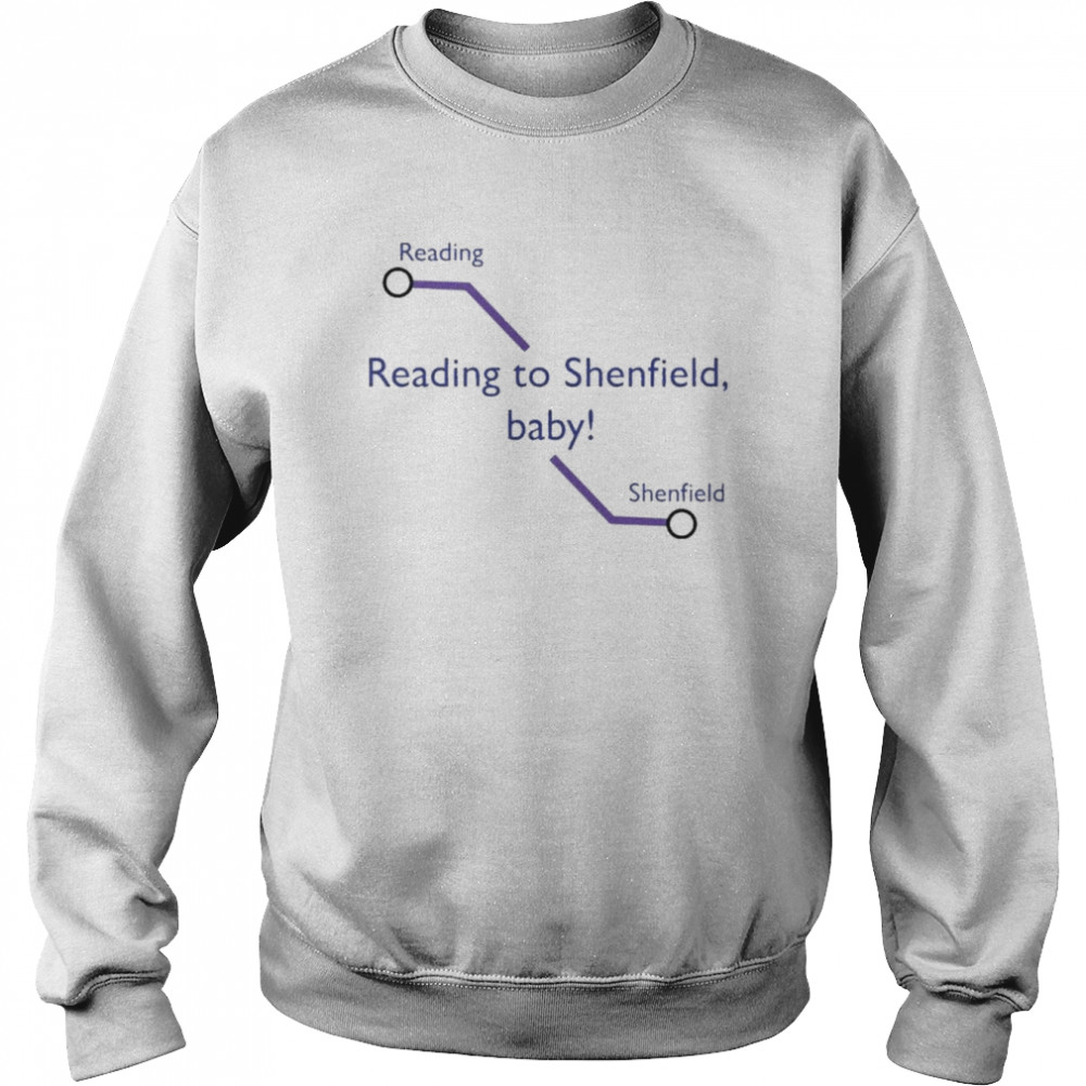 MoreTVicar Merch Store Reading To Shenfield Baby Shirt Unisex Sweatshirt