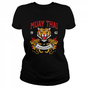 Muay Thai Bangkok Gym Retro Vintage Shirt Classic Women's T-shirt