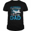 My Favorite Flight Attendant Calls Me Dad T-Shirt Classic Men's T-shirt