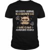 My Spirit Animal Is A Grumpy Cat Shirt Classic Men's T-shirt