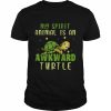 My Spirit Animal Is An Awkward Turtle Shirt Classic Men's T-shirt