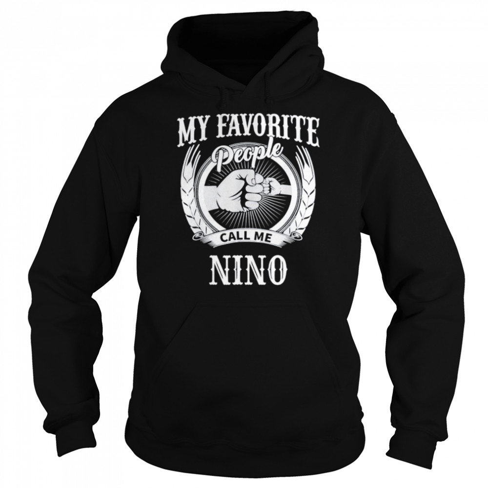 My favorite people call me nino mexican spanish grandpa  Unisex Hoodie