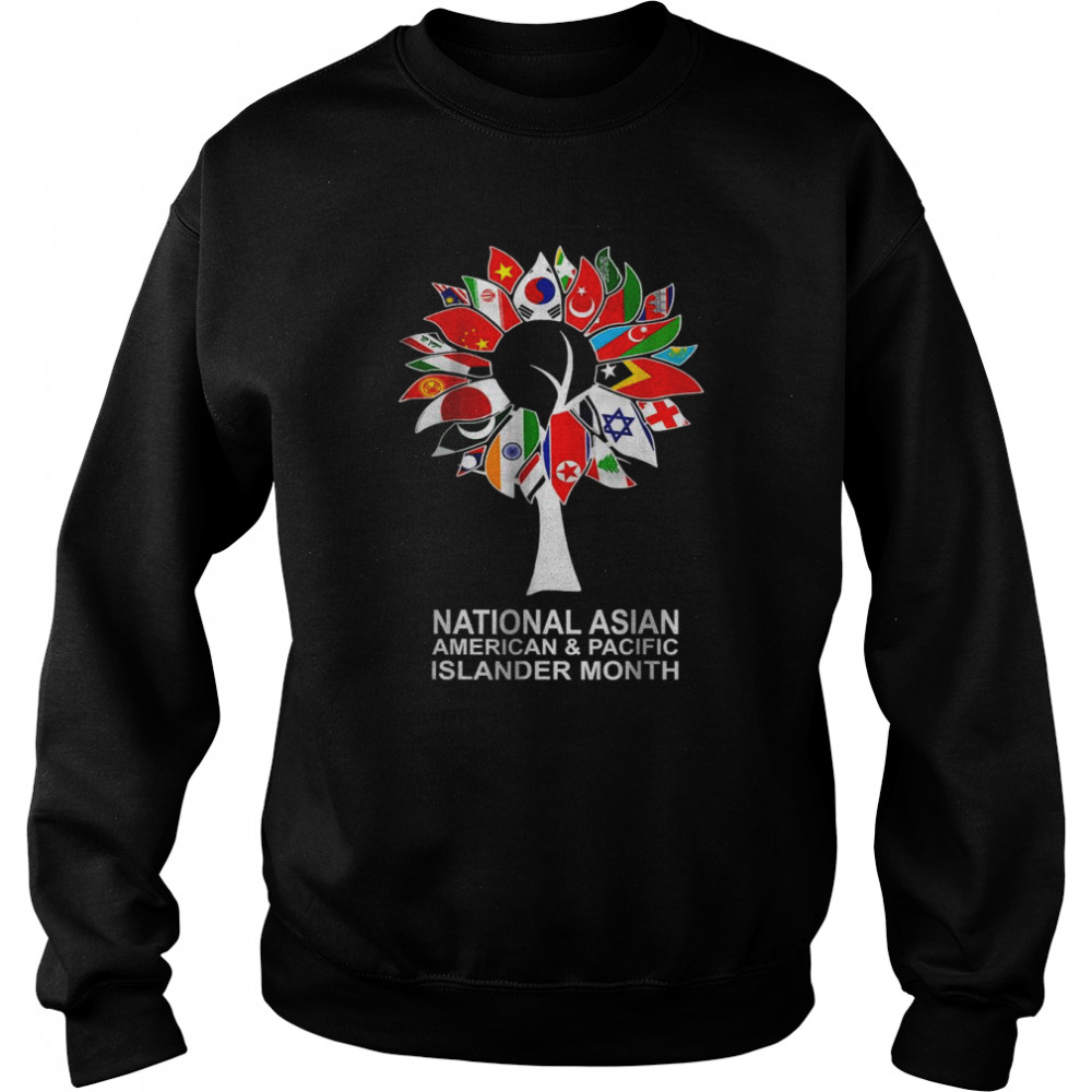 National Asian American Pacific Islander Heritage Month Shirt Unisex Sweatshirt