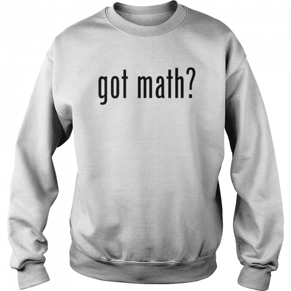 Nerdy Got Math Teacher Algebra Geometry Back to School Shirt Unisex Sweatshirt