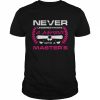 Never Underestimate A Women With A Master’s Shirt Classic Men's T-shirt