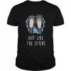 Not Like The Otters Sayings Otter Quotes Sea Otter Shirt Classic Men's T-shirt