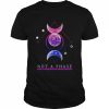 Not a Phase Moon Bisexual Flag Clothes Proud Bi Pride Shirt Classic Men's T-shirt