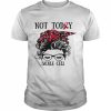 Not today sickle cell warrior messy bun burgundy bandanaShirt Classic Men's T-shirt