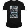 Nurse’s Husband My Nurse Wife Is Not Imaginary Nursing Shirt Classic Men's T-shirt