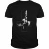 Occult Devil Satan Burning Church Upside Down Cross Death Shirt Classic Men's T-shirt