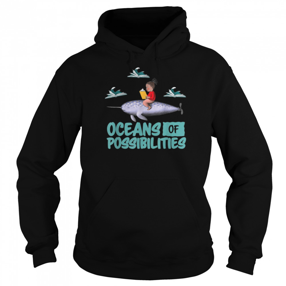 Oceans of Possibilities Summer Reading 2022 Librarian Shirt Unisex Hoodie