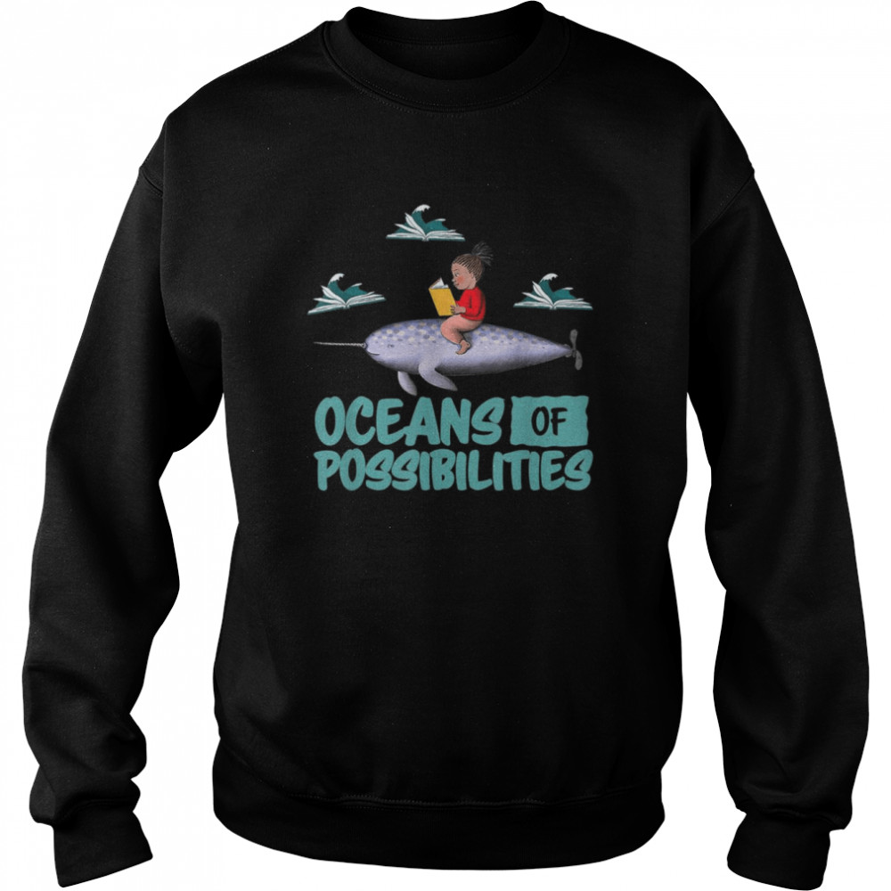 Oceans of Possibilities Summer Reading 2022 Librarian Shirt Unisex Sweatshirt