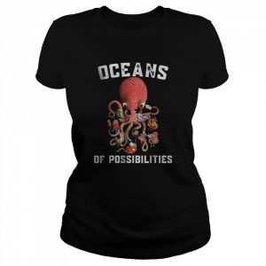 Oceans of Possibilities Summer Reading 2022 Librarian octopus T-Shirt Classic Women's T-shirt