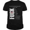 Oh look my entire vocabulary on one  Fuck T-Shirt Classic Men's T-shirt