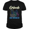 Orlando Family Vacation 2022 Matching Family GroupShirt Classic Men's T-shirt