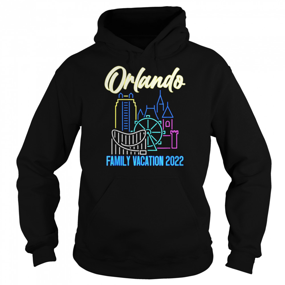 Orlando Family Vacation 2022 Matching Family GroupShirt Unisex Hoodie