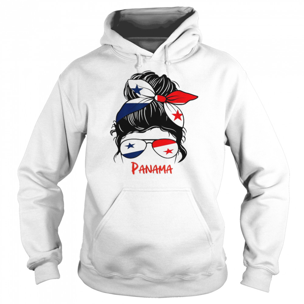 Panamanian Girl Panama Chica Panameña flagShirt Unisex Hoodie