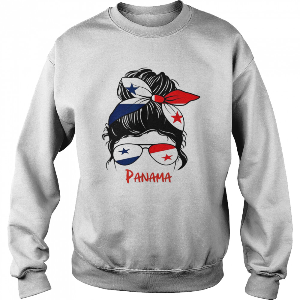 Panamanian Girl Panama Chica Panameña flagShirt Unisex Sweatshirt