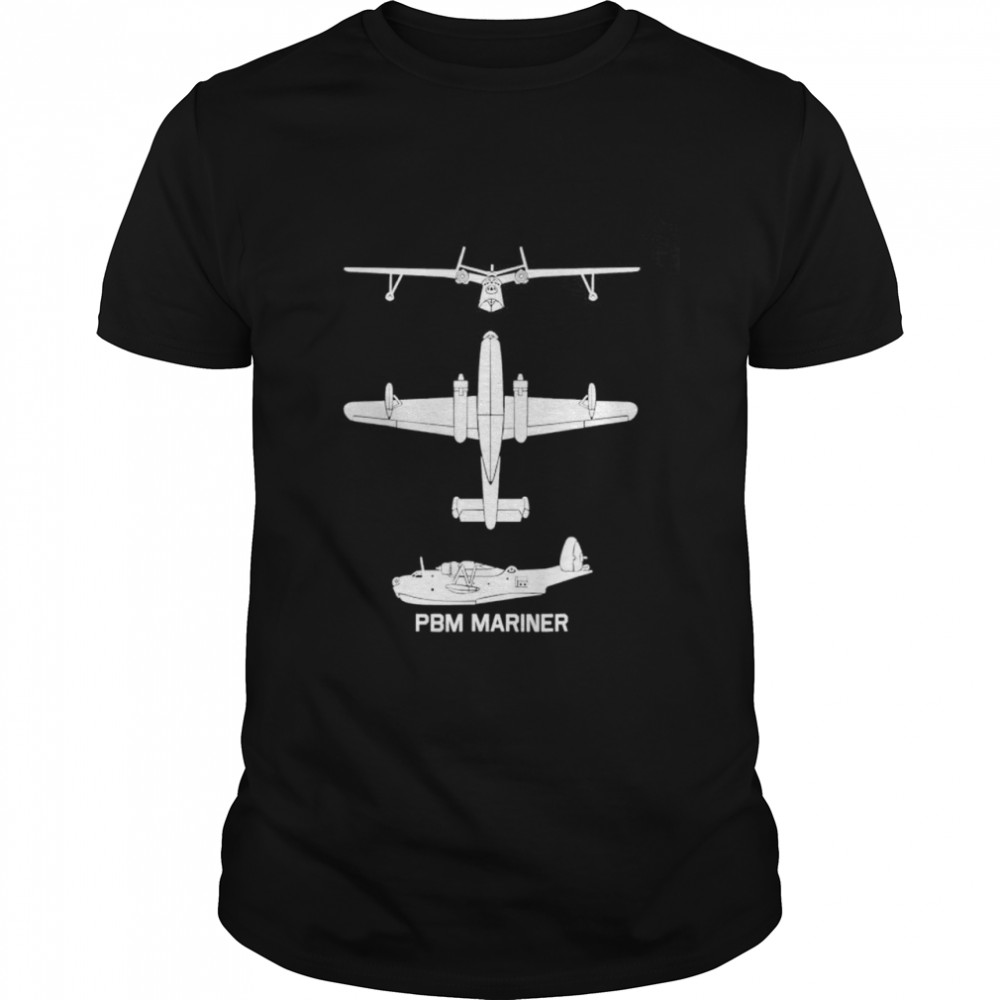 Pbm mariner American ww2 patrol bomber flying boat shirt