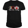 Peace love bowling sublimation  Classic Men's T-shirt