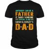 Personalized anybody can be a father it takes someone special vintage  Classic Men's T-shirt