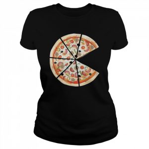 Pizza pie & slice dad and son matching pizza father’s day  Classic Women's T-shirt