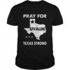 Pray for uvalde Texas strong pray for Texas  Classic Men's T-shirt