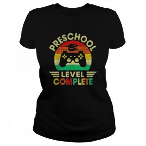 PreSchool Level Complete Video Games Graduation Boy Shirt Classic Women's T-shirt