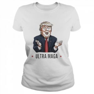 President Trump meme Ultra Maga  Classic Women's T-shirt