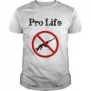 Pro Life No Guns Gift T-Shirt Classic Men's T-shirt