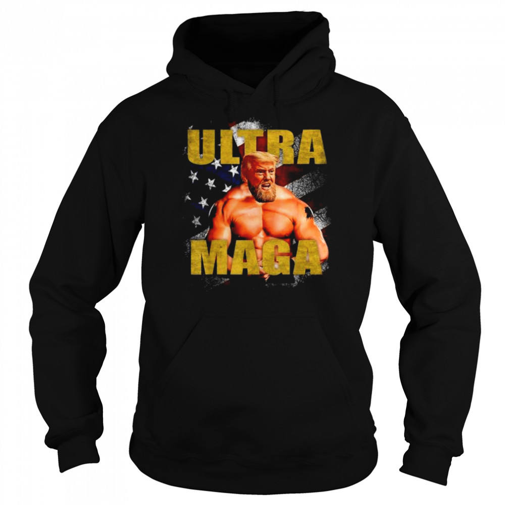 Pro-Trump Trump muscle ultra maga American-muscle  Unisex Hoodie